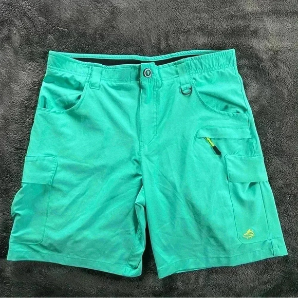 Loco Kaile- Men’s Swim Board Shorts- Teal- 36 - Picture 1 of 8